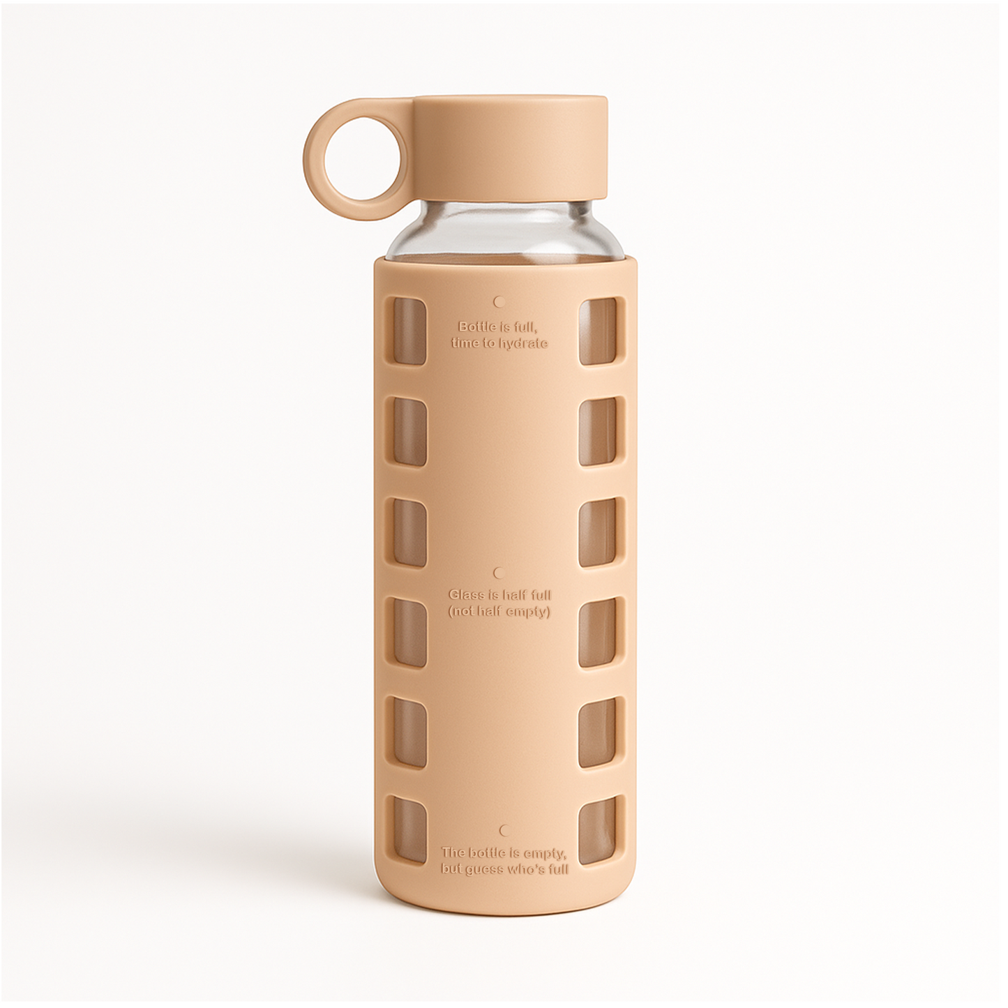 PureFlow Glass Water Bottle – Stay Hydrated in Style
