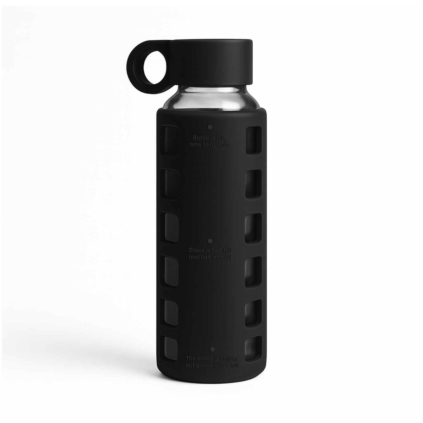 PureFlow Glass Water Bottle – Stay Hydrated in Style