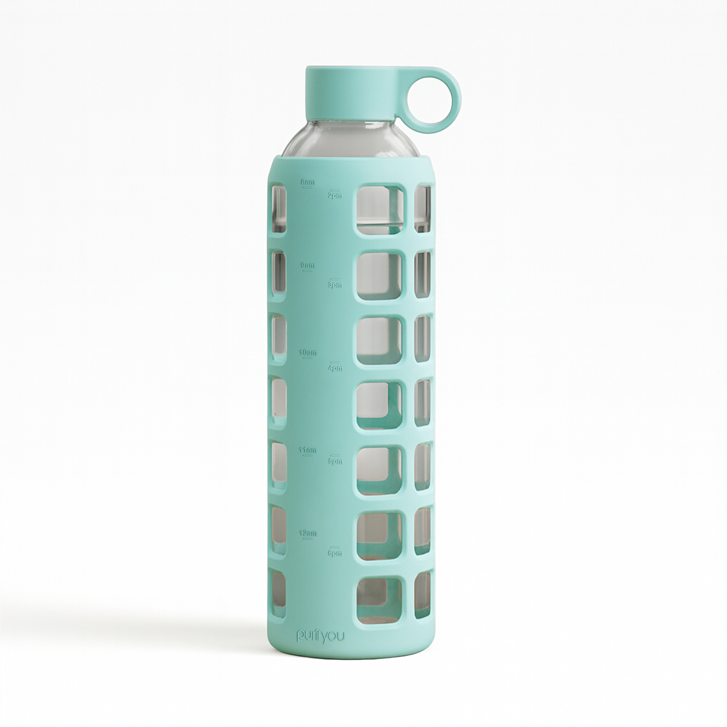 PureFlow Glass Water Bottle – Stay Hydrated in Style