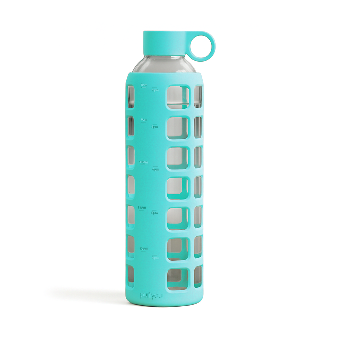 PureFlow Glass Water Bottle – Stay Hydrated in Style