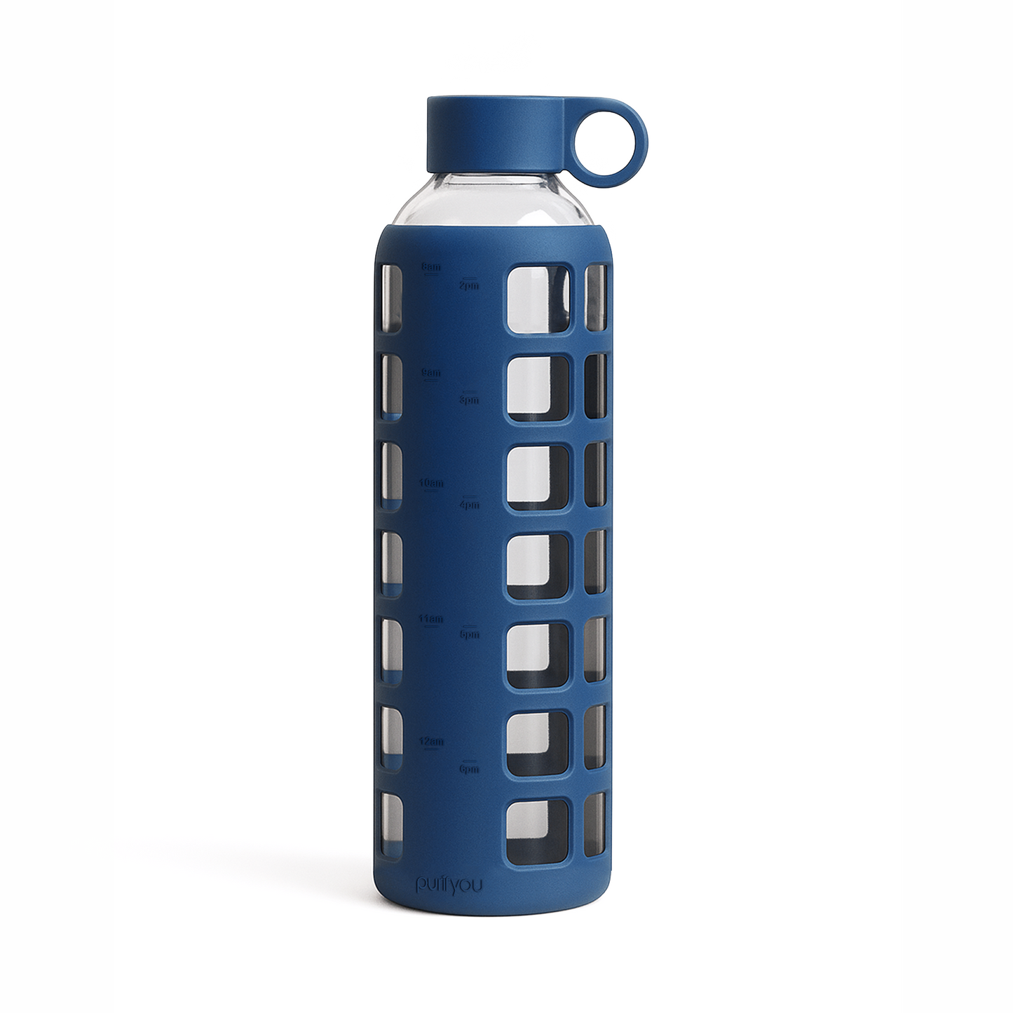 PureFlow Glass Water Bottle – Stay Hydrated in Style