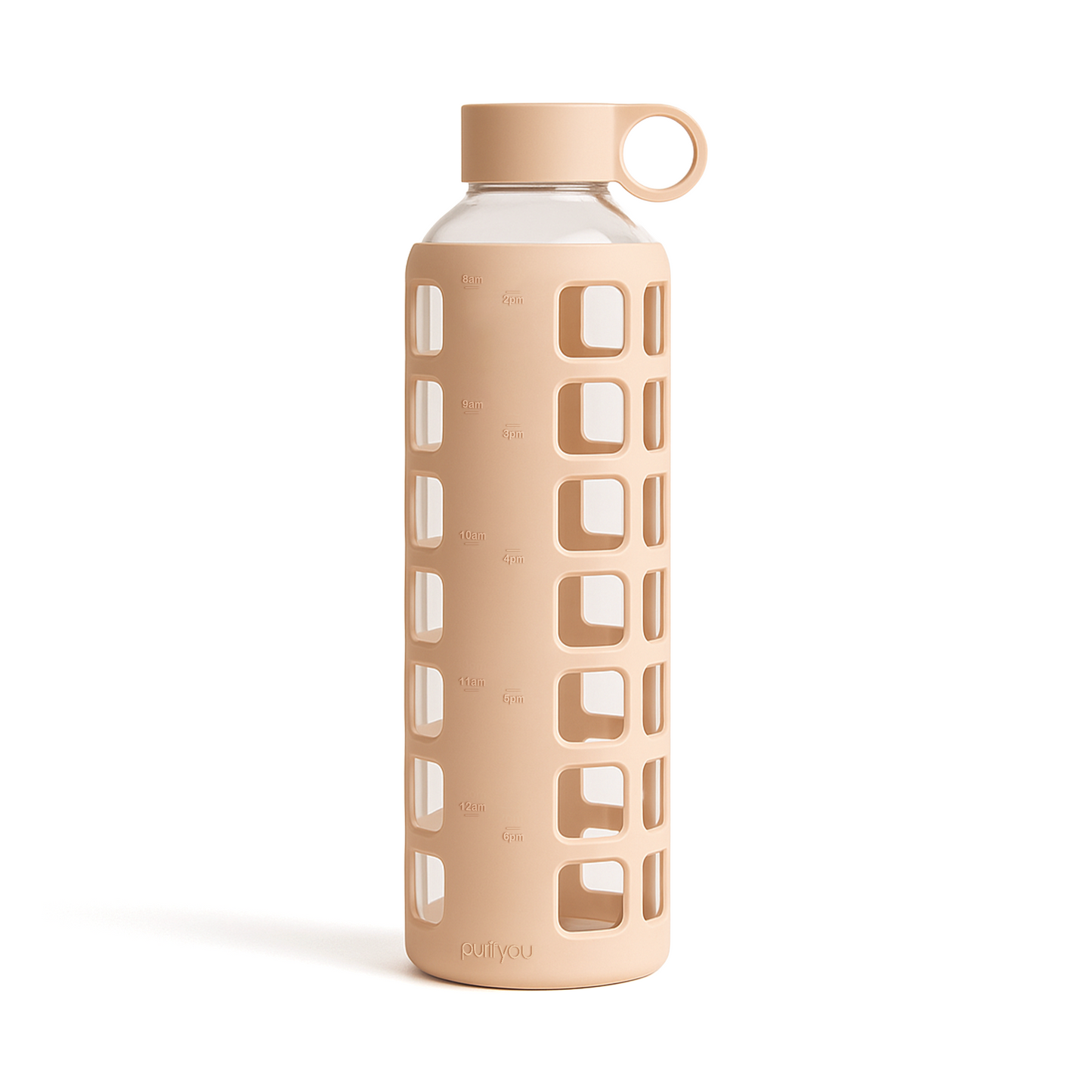 PureFlow Glass Water Bottle – Stay Hydrated in Style