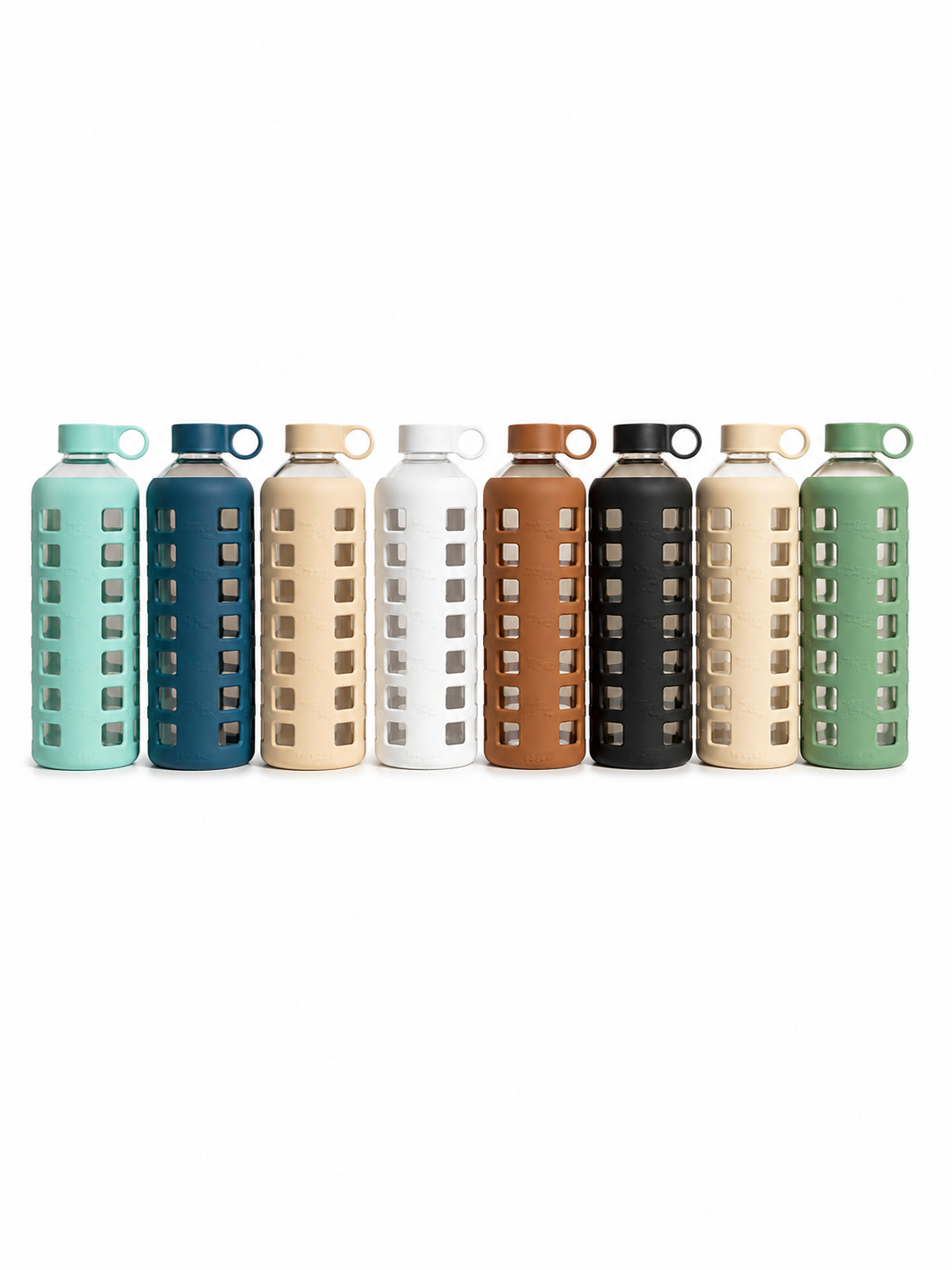 PureFlow Glass Water Bottle – Stay Hydrated in Style