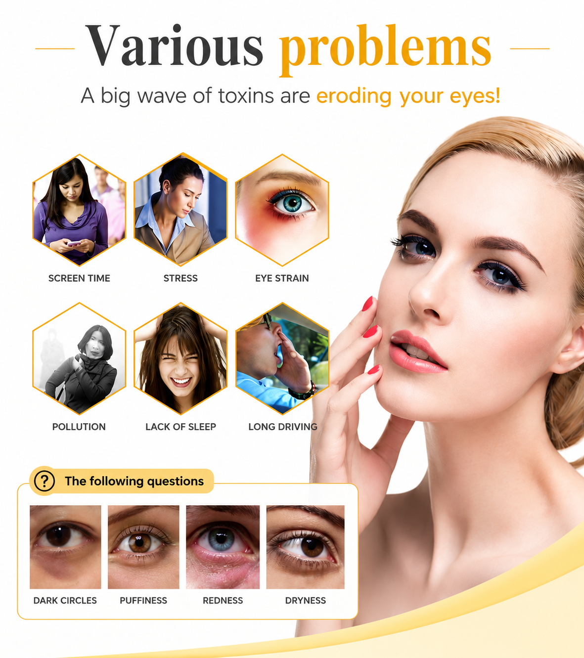 24K Gold Collagen Eye Patches