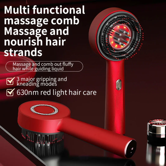 Red Light Therapy Hair Brush