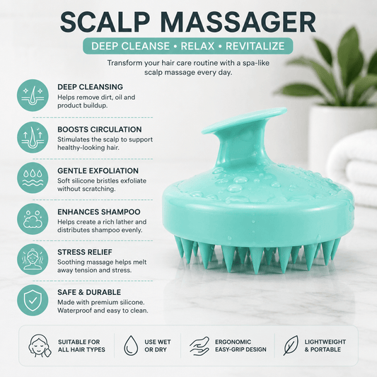 Silicone Scalp Massager