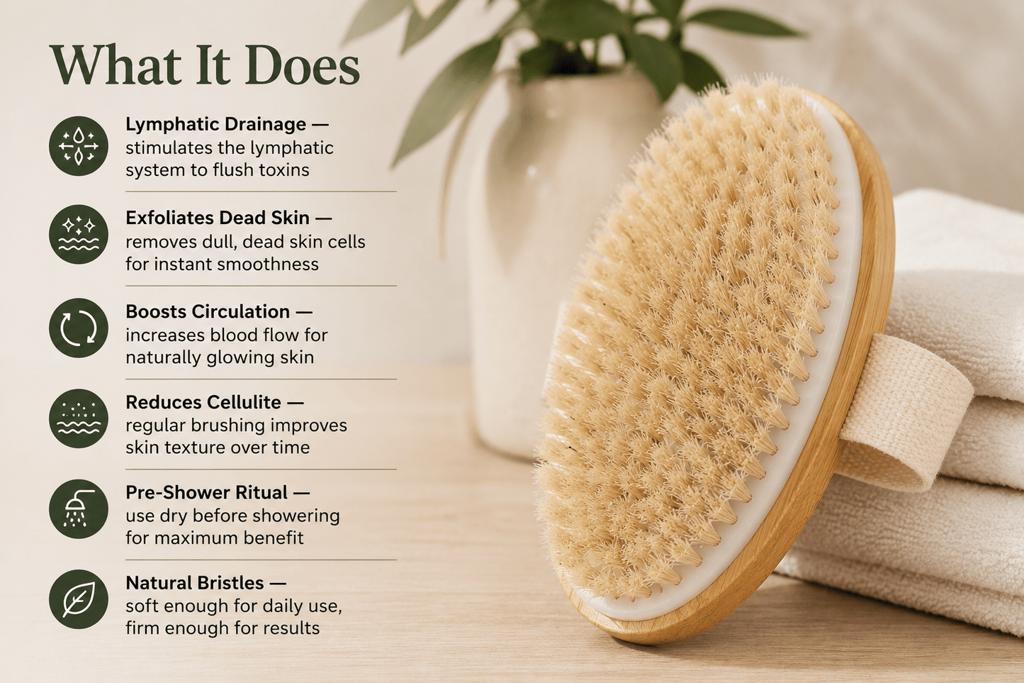 Body Contour Massage Brush