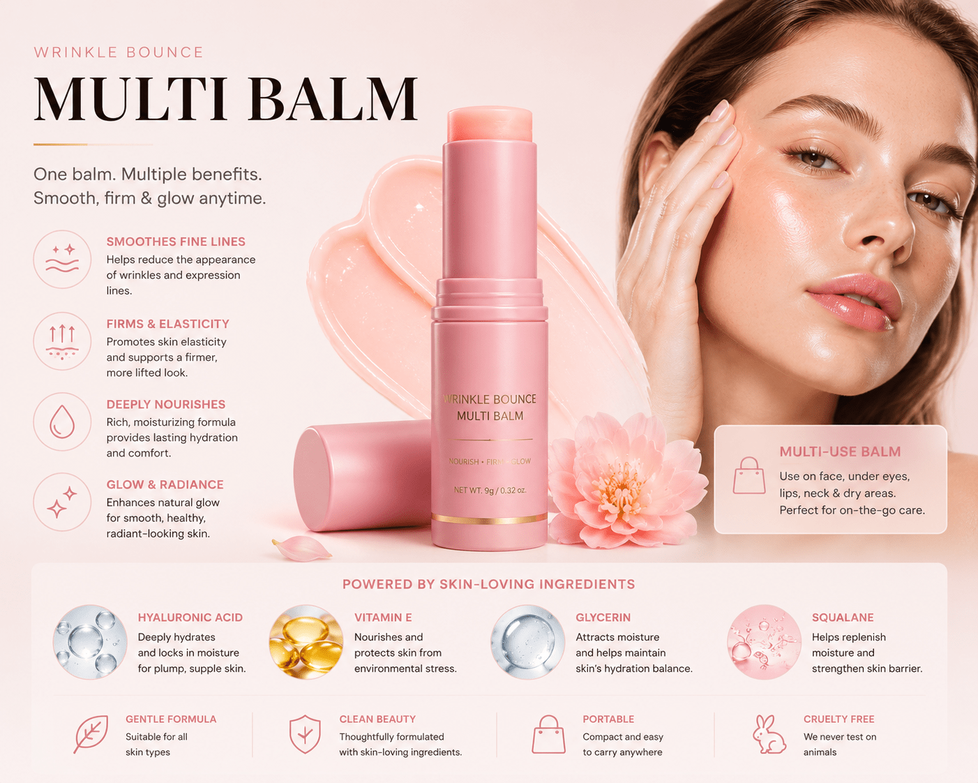 Glass Skin Glow Balm Stick