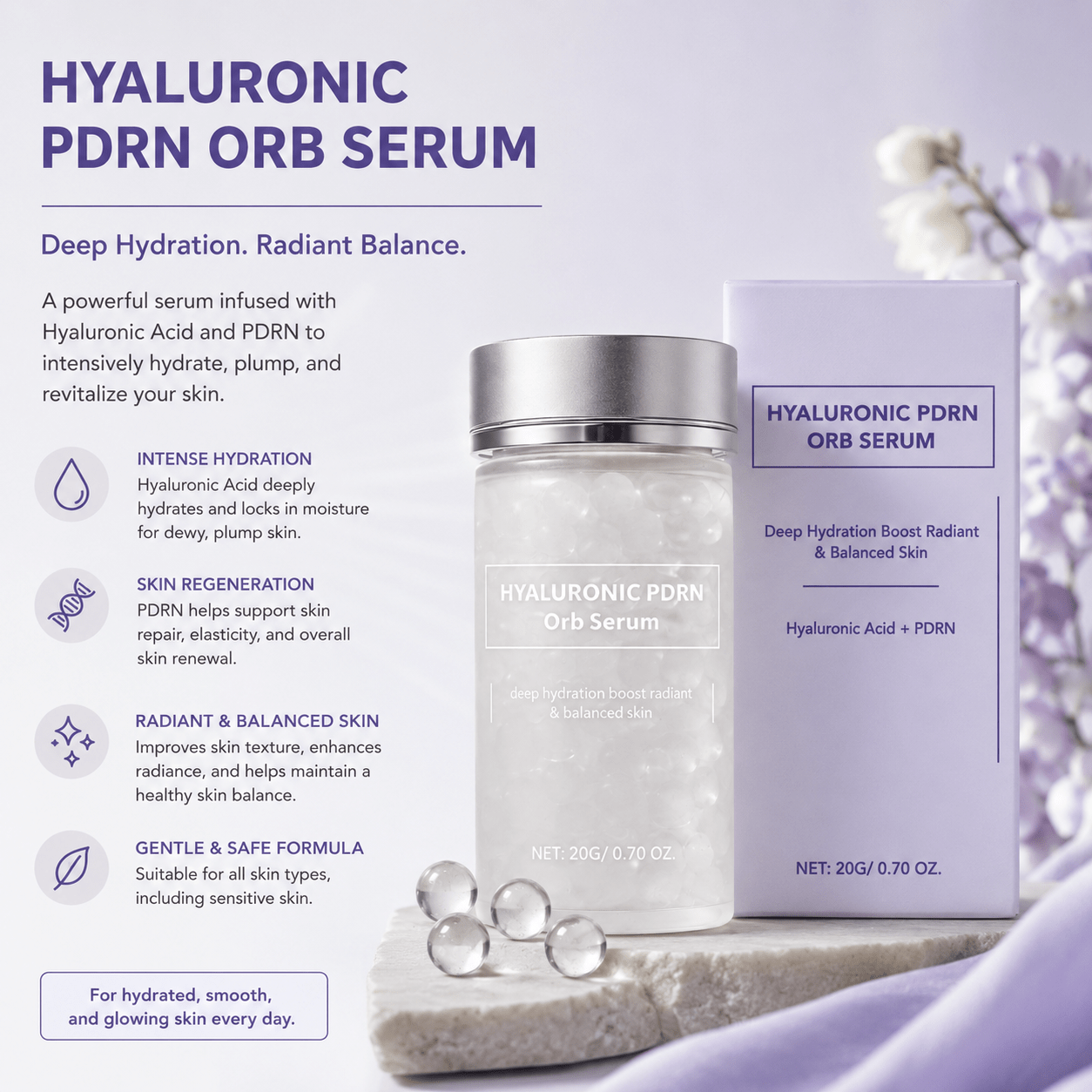 PDRN + Hyaluronic Radiance Facial Serum