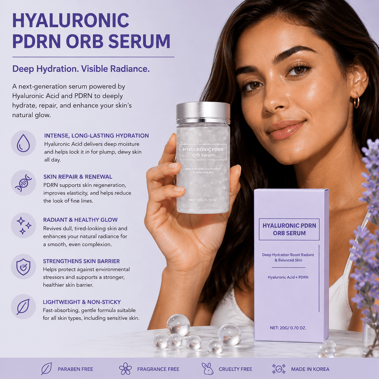 PDRN + Hyaluronic Radiance Facial Serum